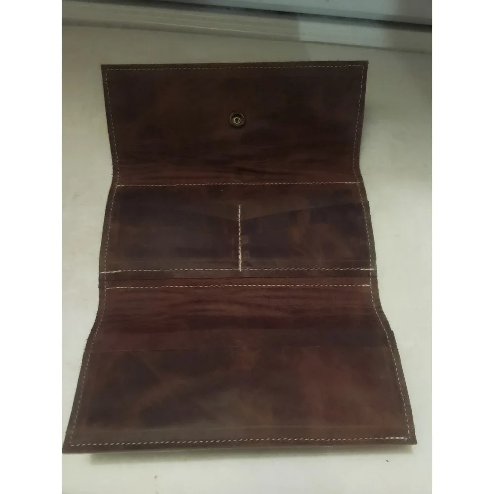 Woman's‎ Leather Cowhide Wallet 8